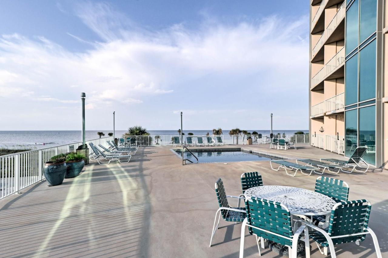 Lavish Beachfront Biloxi Condo With Pvt Patio And Pool! Exterior foto
